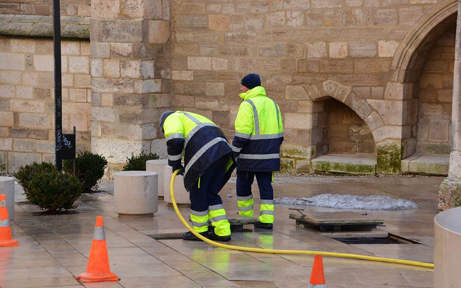 canalisation egout Trappes